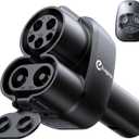 Upgraded 2In1 CCS & J1772 to Tesla Adapter, 250KW Fast CCS1 to Tesla Charging Adapter, ONLY Fit for Tesla Model Y, 3, S, X, Compatible with Level 1 2 3 Charging Stations with CCS1& J1772