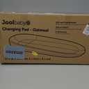 Jool Baby Waterproof Baby Changing Pad - Easy to Clean, Lightweight & Portable - Large Foam Cushion for Comfort (Oatmeal)
