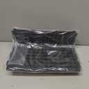 12 Pcs Under Couch Blocker for Bed Adjustable Furniture Plastic Under Bed Blocker with 30 Ties Black Couch Barriers for Dogs Pets Cats (Style 1)