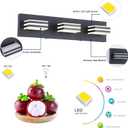Black Vanity Lights for Bathroom Light Fixtures (3-Light, 20-Inch) Adjust 3 Colors Modern Bath Lighing Fixture Over Mirror LED Vanity Lighting