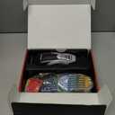 Mueller Ultragroom Professional Hair Clippers for Men with Colored Design, Hair Trimmer for Men, 12 Guide Combs, Trimmer for Hair, Beards, Head, Body, and Face