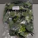 6Ft Eucalyptus Garland, Artificial lvy Greenery Vines with Flower Gypsophila Willow Leaves for Home Wedding Arch Party Table Runner Centerpiece Decor (2pcs)