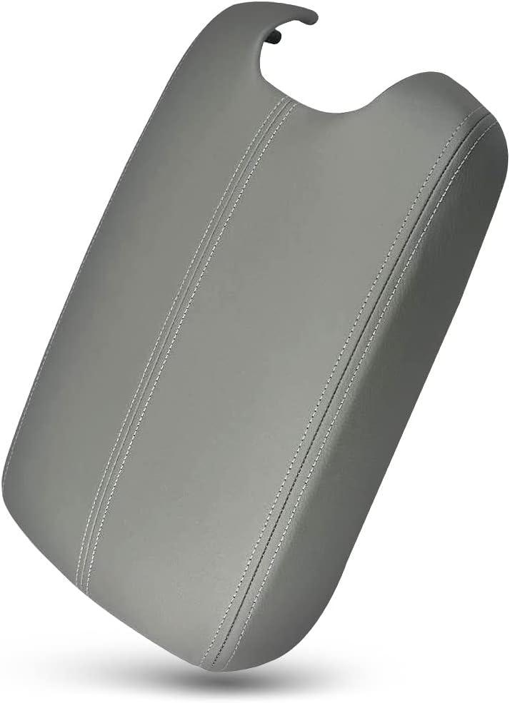 Youxmoto Center Console Lid Fit for Honda Accord 2008 2009 2010 2011 2012 (EX LX); ABS Back Plate Gray