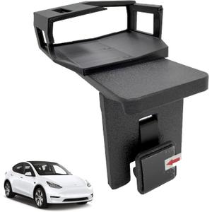 Radar Holder for Uniden R8/R8W Compatible with Tesla Vehicles - Black (V5 Platform)