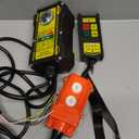 2 in 1 Wireless Crane Remote Control, 12V Crane Dump Trailer Controller, Industrial Hoist Truck Crane Switch Control Station, Up-Down, 2 Direction