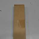 9.5 Large Acrylic Straw Holder for Cabinet Door - Reusable Tumbler Straw Organizer Storage, Small Kitchen Accessories Container, Ultra Sticky Cupboard Door Mounted (Transparent)