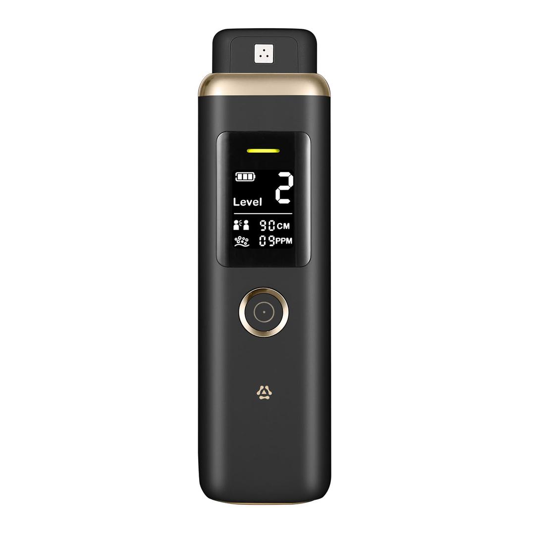 Smart Oral Odor Freshening Detector, Portable Bad Oral Odor Breath Freshening Monitor with 32-bit CPU for Halitosis Detection - Instant VSCs Analyzer, Handheld Bad Breath Checker for Oral Hygiene Care