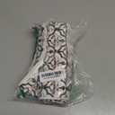 100% Cotton Home Furnishings, Cushion Throw Pillow Cover 16X16 Inch Grey Lining White Flower Set of 2 Cushion Covers for Living Room, Bed, Sofa, Couch I Decorative Cushion Covers with Improved Zippers