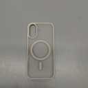 SUPFINE Magnetic for iPhone 17 Case (Compatible with MagSafe)(Military Grade Drop Protection) Translucent Matte Shockproof with Anti-Fingerprint Phone Cover 2025,Antique White