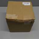 MXwcy Animated Gingerbread House Christmas Village  Lighted Musical Figurine with Moving Train, Holiday Collectible Statue, Tabletop Decor