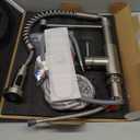 OWOFAN Touchless Kitchen Faucet with Pull Down Sprayer LED Light Single Handle Kitchen Sink Faucet Motion Sensor Smart Hands-Free, Stainless Steel Brushed Nickel 1080SN