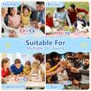 Pop Math Games Sensory Fidget Toy for Kids Fidget Push Bubble Travel Board Game for Picnics Classrooms Bars Gatherings