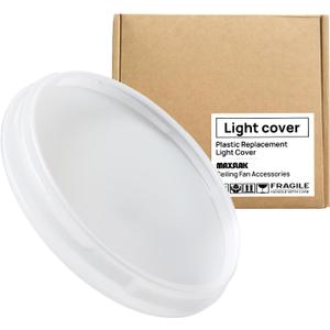 Ceiling Fan recessed Light Cover Replacement, with Diameter of 8.46 Inches, Only compatible with Maxslak Brand CF Seirs Ceiling fan(72inch/84inch/96inch)
