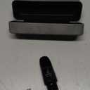 ROWELL Jazz Soprano Saxophone Mouthpiece Professional Sax Mouthpiece Warm Bright Tone for Students & Pros,Ideal for Modern Jazz, Pop, Funk Music (1.47, Black)