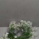 Yastouay 60Pcs Babys Breath Artificial Flowers, Fake White Babys Breath Flowers Artificial Bulk, Real Touch Faux Babies Breath Gypsophila Bouquet for Wedding Floral Arrangement Party Decor