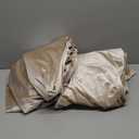 PRIMROSE Champagne Polyester Velvet Curtains 108 inch Long for Living Room,Set of 2 Panels Blackout Rod Pocket Back Tab Window Treatment Room Darkening Heavy Decorative Curtains Drapes for Bedroom