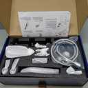 3 Handles Shower Faucet Set with Tub Spout Bathtub Shower Faucet Combo Set Shower System Complete Tub and Shower Trim Kit Brushed Nickel Wall Mounted Shower Fixtures