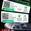 Wireless Carplay & Android Auto Adapter, Metal Design Mini & Stable 2-in-1 Dongle, Convert Vehicle's Wired CarPlay/Android Auto to Wireless, for iOS 10+/Android 11+ & Cars from 2016