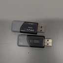 PNY P-FD256X2TBOP-MP 256GB Turbo Attaché 3 USB 3.0 Flash Drive,Silver (Pack of 2)