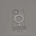 AT&T Essentials Edge Pro Compatible with iPhone 15 14 13 Professional Magnetic Protection Case with Drop Protection Anti-Slip Design Clear Screen Protection