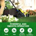 742P05642 Blades 21 Inch Mulching Mower Blade Compatible with D ewalt 21'' Models, C ub Cad et SCP21E, M TD Walk-Behind Mowers, Replaces 742-05642, DWO1DT233, S Shape Center Hole, 2 Pack