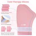 SuzziPad Chemo Care Package for Women & Men, Cooling Gloves, Socks and Cold Caps for Chemotherapy, Ideal for the Discomfort of Head, Hand, Feet, S/M