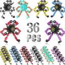 Easter Basket Stuffers 36PC Transformable Fidget Spinner for Kids,Deformable Chain DIY Robot Spinner Sensory Toy, Stress Relief Fingertip Gyros Fidget Toys Party Favors