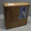 famiware Star Dinner Plates for 6, 10 inches Plate Set, Scratch Resistant, Stoneware Dinnerware, Kitchen Modern Rustic Serving Dishes, Matte White