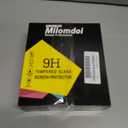 2 x Milomdoi 9 in 1 Screen Protector for Samsung Galaxy Z Fold 7, 3 Inside Flexible Film + 3 Front Tempered Glass + 3 Camera Lens Protector Accessories with Installation Frame (Black)