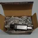 JMEXSUSS 33ft 100 LED White Christmas Lights, 8 Modes Connectable Clear Wire Twinkle Fairy String Lights Indoor, Plug-in Christmas String Lights Outdoor Waterproof for Christmas Wedding Party Tree