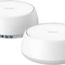 TP-Link Deco 7 BE25 Dual-Band BE5000 WiFi 7 Mesh Wi-Fi System | 4-Stream 5 Gbps, 240 Mhz Channels | Covers up to 4,600 Sq.Ft | 2X 2.5G Ports Wired Backhaul | VPN,MLO, AI-Roaming, HomeShield, 2-Pack