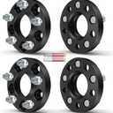 OCPTY 4PCS 5x4.5 to 5x4.5 Wheel Spacers 20mm Wheel Adapters 14x1.5 Studs 70.5mm Center fit for 2020-2022 for Ford for Explorer / 2015-2021 for Ford for Mustang / 2020-2021 for Lincoln for Aviator