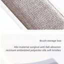 Reusable Lint Roller & Pet Hair Remover  Cat Hair Remover Tool for Clothes, Laundry & Furniture | Hard Bristle Clothes Brush & Lint Remover for Pet Fur