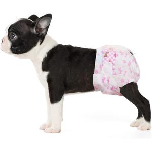 Dono Disposable Dog Diapers Female, Super Absorbent Doggie Diaper, Rapid-Dry Gel Technology Puppy Diapers, Leak-Proof Fit for Cat Doggy in Heat, Excitable Urination, Incontinence, Training, X-Small
