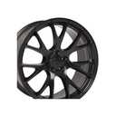 OE Wheels LLC DG69-22100-5550-25HB Hyper Black Wheel Painted (22 x 10. inches /5 x 139 mm, 25 mm Offset)