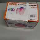 Electric Balloon Pump, Portable 2 Modes Balloon Blower Machine with 14 Balloon Arch Kits, Air Pump for Balloon, Balloon Inflator for Party Decoration (Rose red)