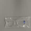 CCVOO Reading Glasses for Women/Men, Eyeglasses, Blue Light Readers for Women/Men, Computer Eye Glasses, Cheaters (*Clear), Magnification Strength: 0.75 x