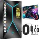 2026 Upgraded TV Antenna Indoor Outdoor, 3200+ Miles Long Range HDTV Antenna with Amplifier Signal Booster, 26FT Coaxial Cable for Local Channels 4K 8K 1080p,Digital Reception for Smart & Older TVs