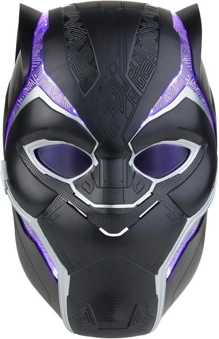 Marvel Legends Black Panther Electronic Roleplay Helmet, One Size