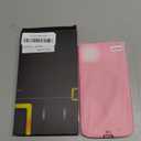 LATVIN for iPhone 15 Plus Case & iPhone 14 Plus Case, Magnetic Phone Cover, Compatible with MagSafe, Military Grade Protection, Translucent Matte Frosted Back, Hot Pink