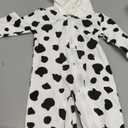 Merqwadd Baby Dog Halloween Costume Boy Girl Dalmatian Spotted Puppy Onesie Aminal Halloween Cosplay Size 60