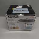 AROMA Rice Cooker, 8-Cup (Uncooked) / 16-Cup (Cooked), Pot-Style Rice Cooker and Soup Warmer with One-Touch Control, 4 Qt, White, ARC-368NG