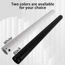 16 Inch Ceiling Fan Extension Rod, 1 Inch Outside Diameter Not Threaded Ceiling Fan Downrod for a Wide Range of Fans (White)