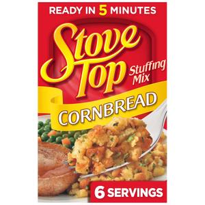Stove Top Cornbread Stuffing Mix, 6 oz Box (EXP 02/24/26)