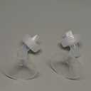 19mm Flange and Duckbill Valve Compatible with Spectra S1 S2 9 Plus Breastpump Replacement to Spectra Pump Parts, Not Original, Replace Accessories.