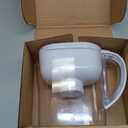 Brita Water Pitcher, Metro Elite Filter, Removes 99% of Lead, Includes 1 Filter, 6-Cup Capacity, White