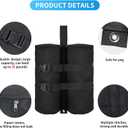 Sand Weight Bags(140lbs) for Pop up Tent,1680D Heavy Duty Weights Sand Bags for Outdoor,Set of 4