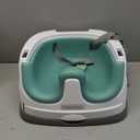 Ingenuity Baby Base 2-in-1 Booster Feeding and Floor Seat with Self-Storing Tray - Mist
