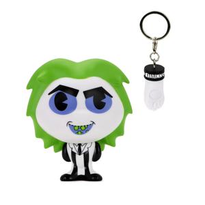 Kidrobot Beetlejuice: Bhunny Betelgeuse Beetlejuice, (4"), Including Bhunny Paw Keychain, 2 Pack