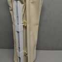 LazBlinds No Drill Roman Shades, Light Filtering, 20.5" W x 64" H, Cream
